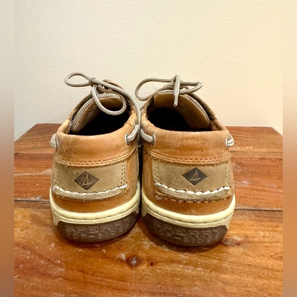 Sperry Billfish Casual Moc Toe Leather Boat Shoes Size 9.5 - Picture 3 of 8